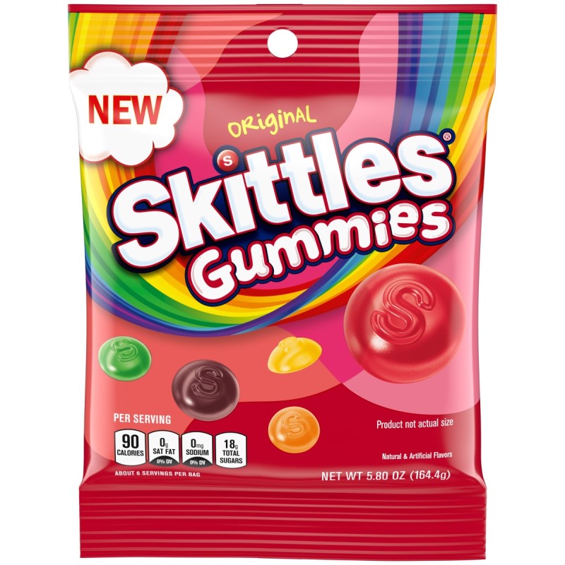 Skittles Gummies поступили в продажу в магазинах США