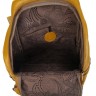 Женский рюкзак-сумка Ors Oro D-453 горчичный