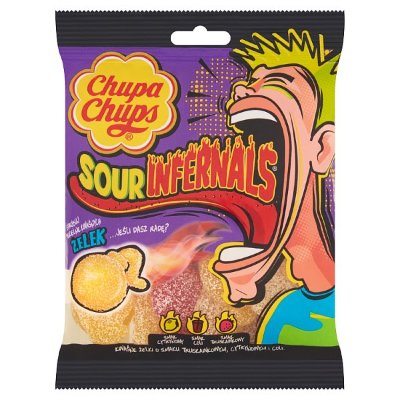 Кислый мармелад Chupa Chups Sour Infernals 153 г