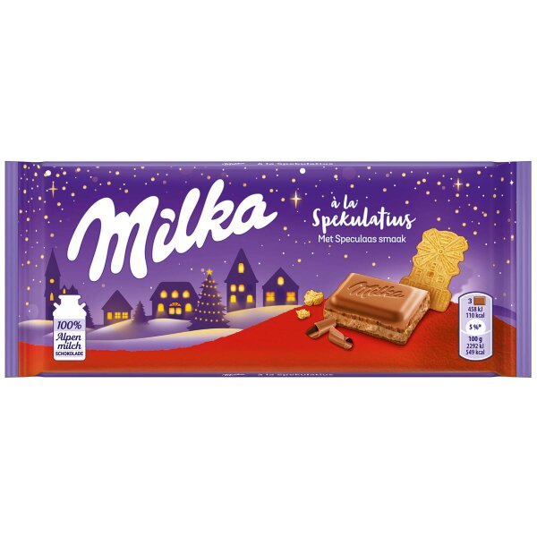 Шоколадная плитка Milka Spekulaas 100 г
