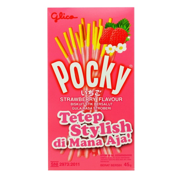 Палочки Pocky Strawberry клубника 45 г