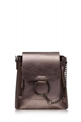 Женский мини-рюкзак-сумка Trendy Bags Mini B00858 Bronze_Antik