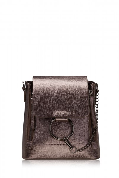 Женский мини-рюкзак-сумка Trendy Bags Mini B00858 Bronze_Antik