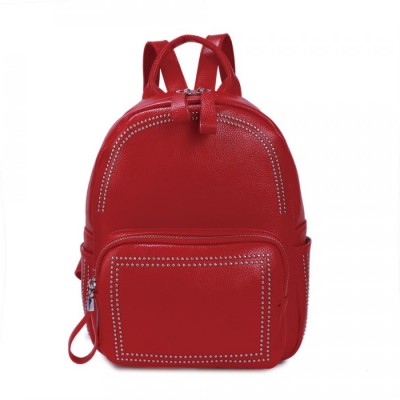 Женский рюкзак Ors Oro DS-876 красный
