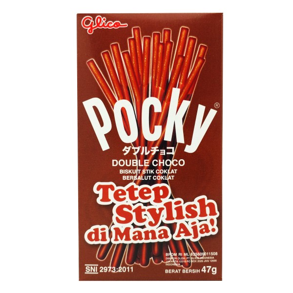 Палочки Pocky Double Choco двойной шоколад 47 г