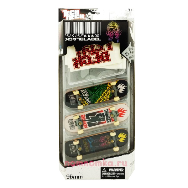 Фингерборд Tech Deck 3 in 1 Black Label 20020159