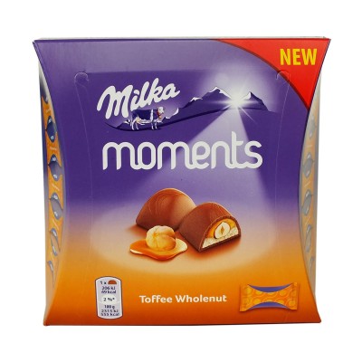 Конфеты Milka Moments Toffe Wholenut 97 г