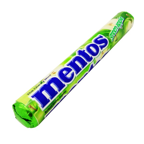 Mentos Green Apple зеленое яблоко