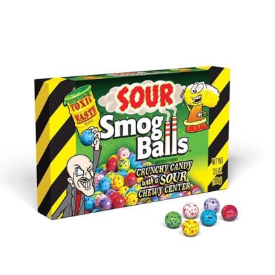 Конфеты Toxic Waste Smog Balls 85 г