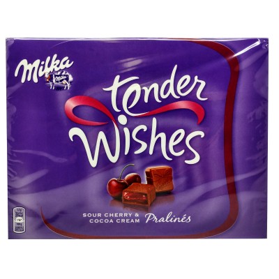 Шоколадные конфеты Milka Tender Wishes Cherry