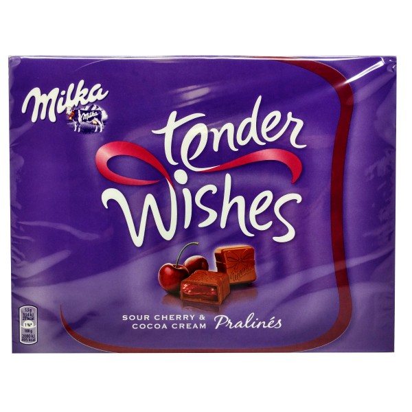 Шоколадные конфеты Milka Tender Wishes Cherry
