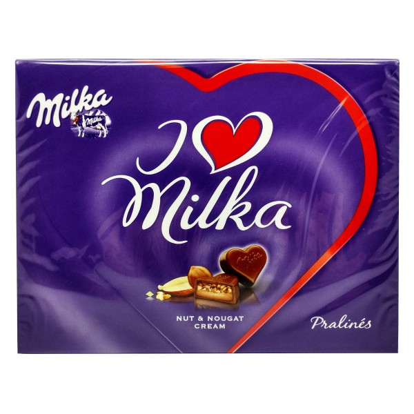 Шоколадные конфеты Milka I Love Milka Nut & Nougat