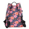 Женский рюкзак OrsOro D-236 цветы на синем
