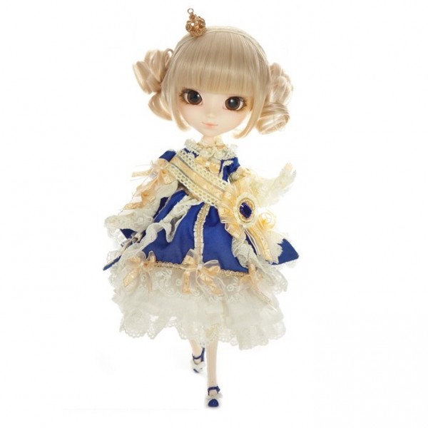 Кукла Pullip Fukasawa Midori (La robe vert bleu royal ver), Пуллип синее королевское платье