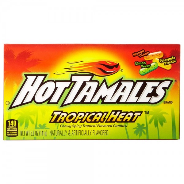 Hot Tamales Tropical Heat с тропическим вкусом 141 г
