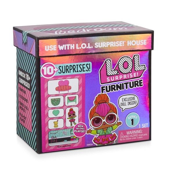 LOL Surprise Furniture Bedroom, ЛОЛ Мебель для дома Спальня