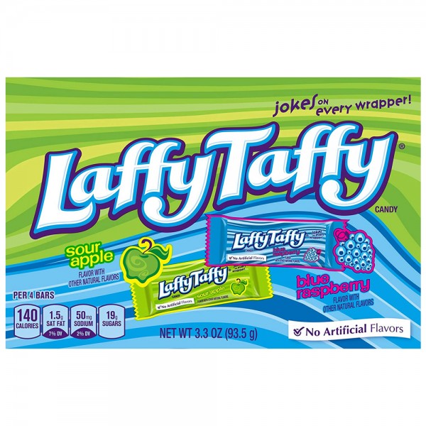 Конфеты Laffy Taffy Candy яблоко-голубая малина 93,5 г