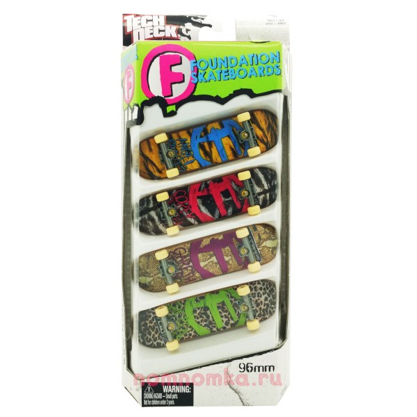 Фингерборд Tech Deck 4 in 1 Foundation Skateboards 20032607