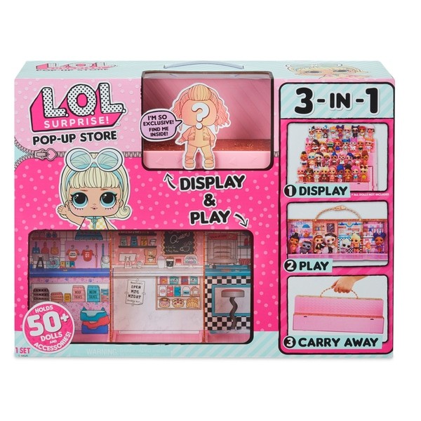 LOL Surprise Pop Up Store 3 in 1 Playset 3 1