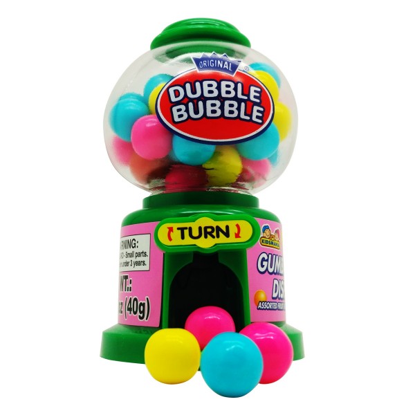 Диспенсер с жвачкой Dubble Bubble Gumball Dispenser 40 г