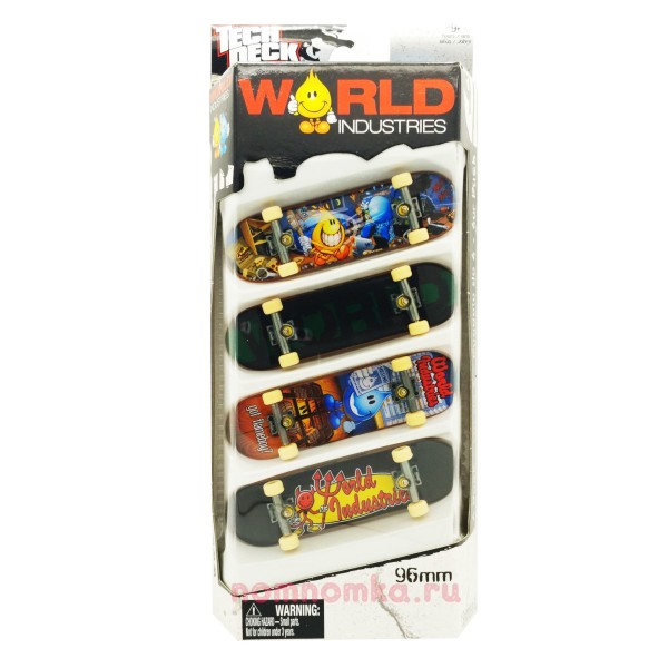 Фингерборд Tech Deck 4 in 1 World Industries 20032609