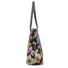 Женская сумка OrsOro D-037 цветы на черном