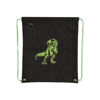 Мешок для обуви Herlitz 50014613 Green Dino