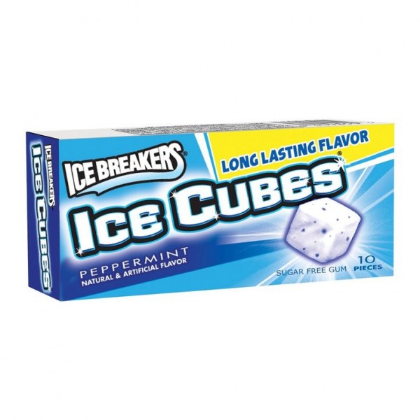 Жвачка Ice Breakers Ice Cubes Peppermint 23 г