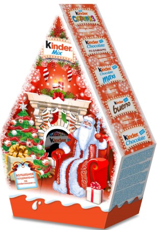 Новогодний подарок Kinder Mix 199 г