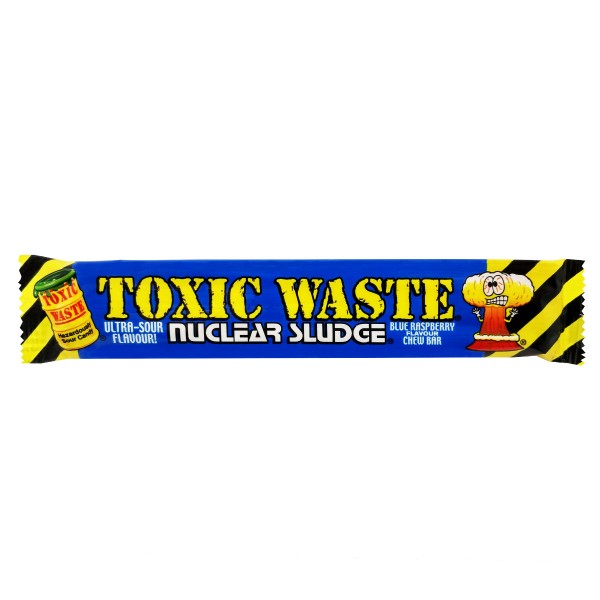 Конфета ядерная слизь Toxic Waste синяя