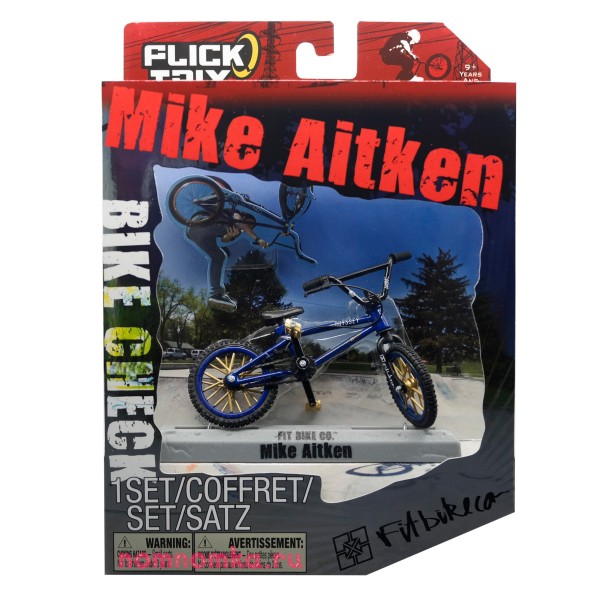 Фингер BMX Flick Trix Bike Check Fitbikeco Mike Aitken 20032332