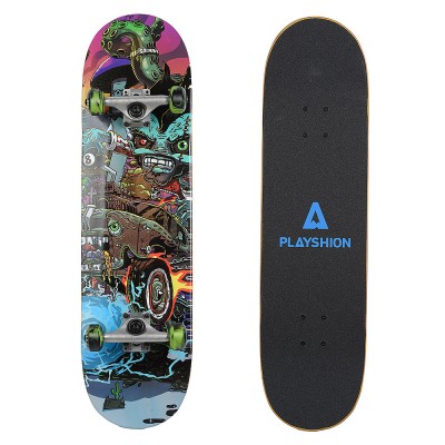 Скейтборд Playshion Crazy FS-WS002A-1 дека 31,5"