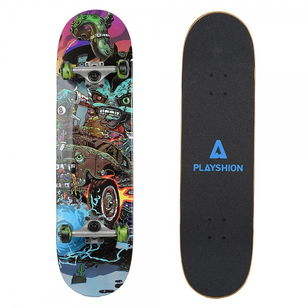 Скейтборд Playshion Crazy FS-WS002A-1 дека 31,5"