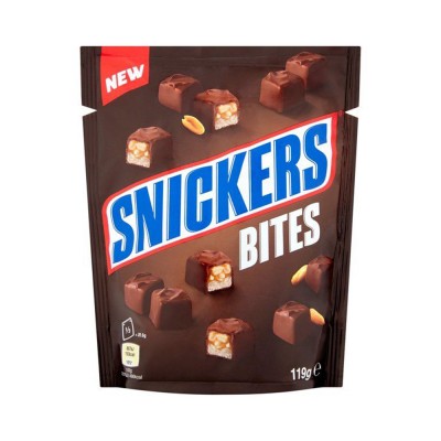 Шоколадные батончики Snickers Bites 119 г
