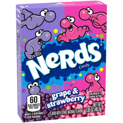 Wonka Nerds клубника-виноград