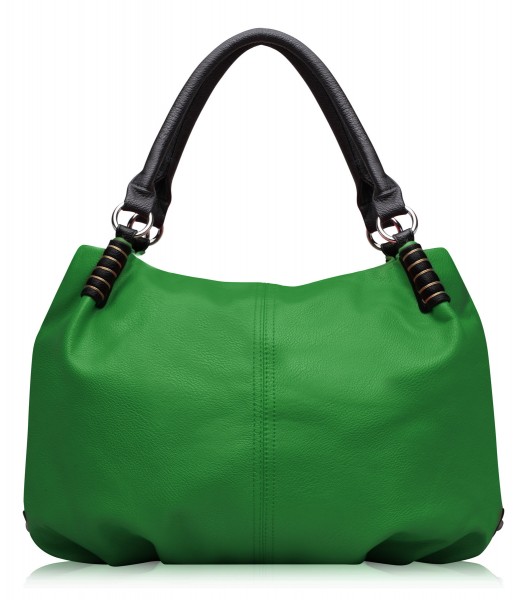 Фото сумки на зеленом фоне Женская сумка Trendy Bags Kleo B00328 Green купить в интернет-магазине nomnomka.