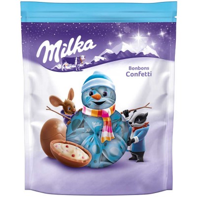Конфеты Milka bonbons confetti 86 г