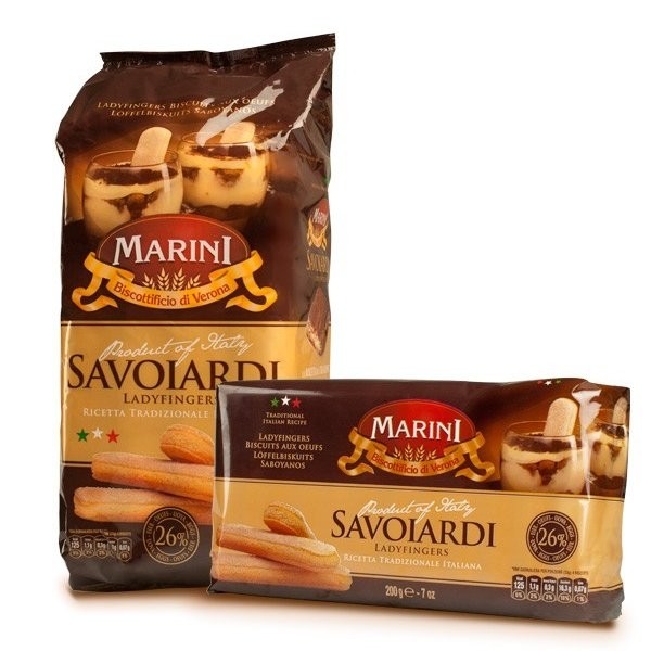 Печенье Савоярди с глазурью Marini