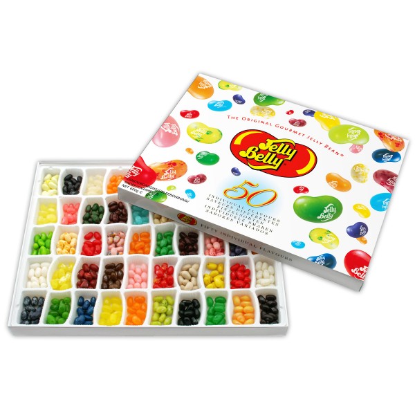 Jelly Belly 50 вкусов в подарочной коробке