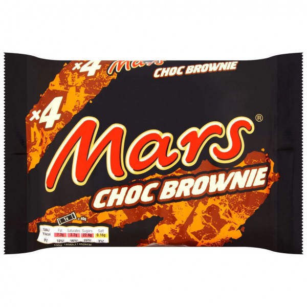Mars Choc Brownie x4