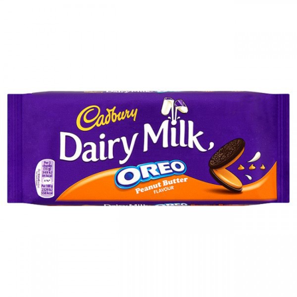 Cadbury Dairy Milk Oreo Peanut 120 г