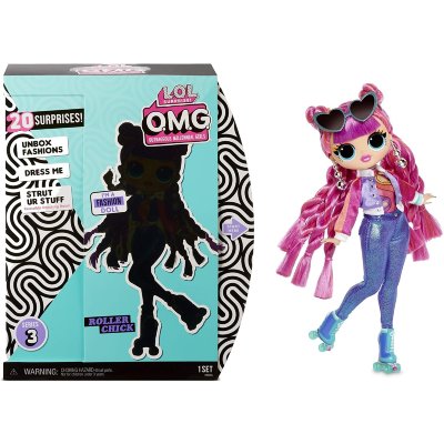 Кукла LOL Surprise OMG Roller Chick Fashion Doll 3 серия