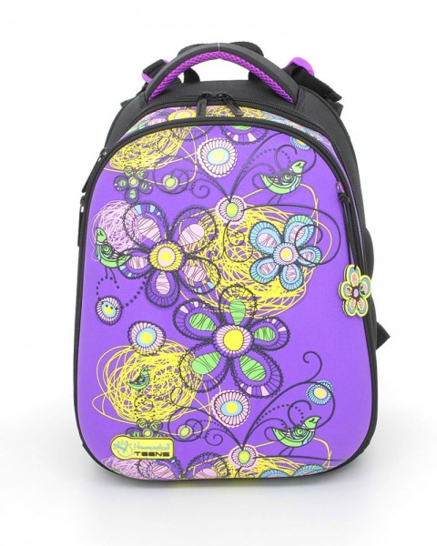 Рюкзак школьный Hummingbird T3 Lilac Flowers