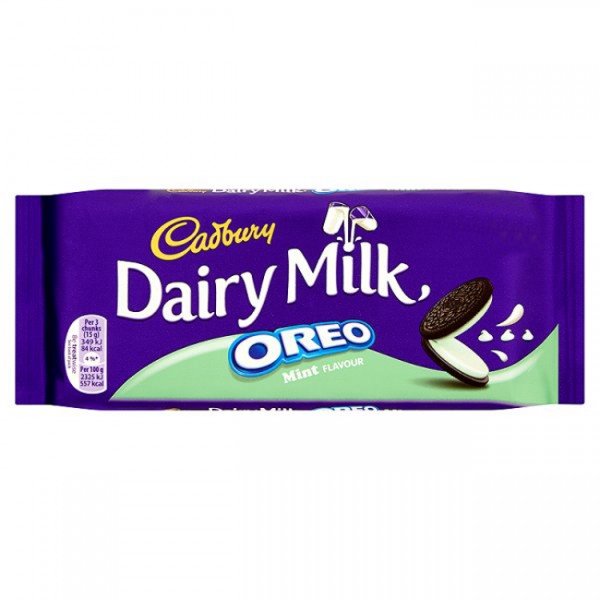 Cadbury Dairy Milk Oreo Mint 120 г