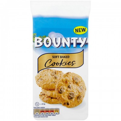 Bounty Soft Baked Cookies 180 г