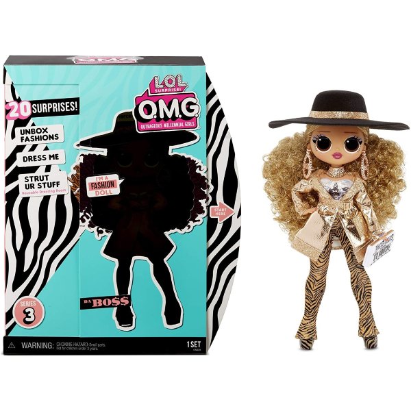 Кукла LOL Surprise OMG Da Boss Fashion Doll 3 серия