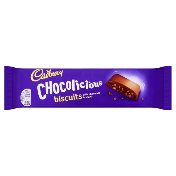 Cadbury Chocolicious Biscuits 110 г