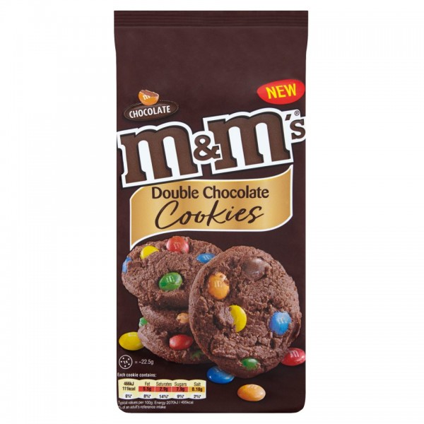 M&M's Double Chocolate Cookies 180 г