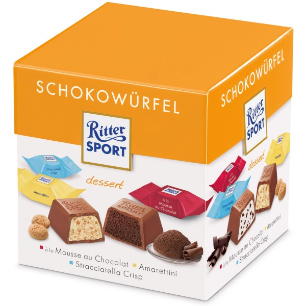 Ritter Sport Choco Cubes Dessert 176 г