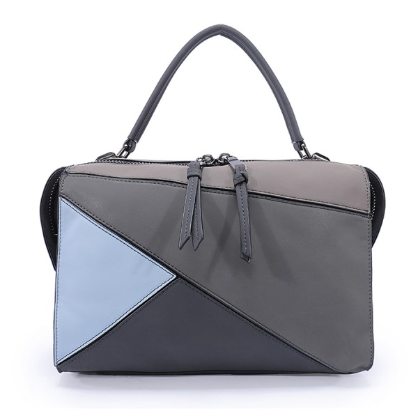 Женская сумка OrsOro D-160 серый, голубой